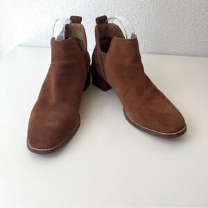 Seychelles Waiting For You Suede Chelsea Ankle Boot Bootie 8